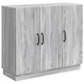 vidaXL Servírovacia skriňa Sivá sonoma 89 x 34,5 x 77 cm