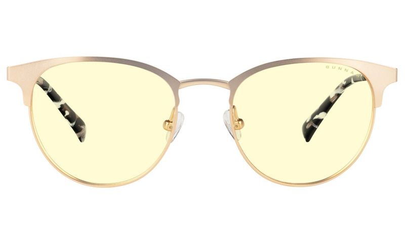 GUNNAR kancelářske/herní brýle APEX GOLD/MARBLE * jantárová skla * BLF 65 * GUNNAR focus Brýle, kancelárské, zlato-hnedé obroucky, jantarová skla