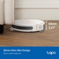 TP-Link Tapo RV20 Max Plus White, robotický vysávač s mopem, 5300Pa, MagSlim