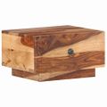 vidaXL Nočný stolík 40x40x25 cm masívne akáciaové drevo