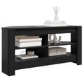 vidaXL RohováTVskriňa 102 x 40,5 x 45 cm Čierna Kompozitné drevo