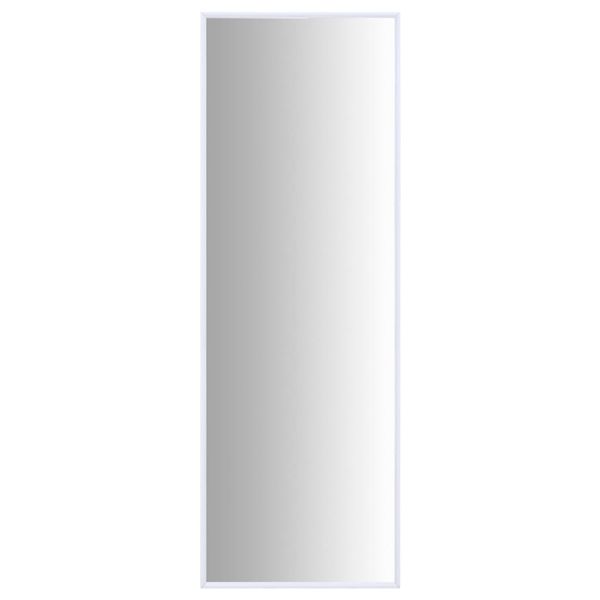 vidaXL Zrkadlo biele 150x50 cm