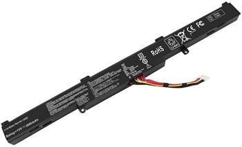 TRX baterie Asus/ 2600mAh/ pro A450E/ F450E/ F750LA/ F751/ K550D/ R751/ R752/ X450J/ X550E/ X750/ X751/ neorig. Baterie, pro notebook, 2600mAh, pro Asus A450E, F450E, F750LA, F751, K550D, R751, R752, X450J, X550E, X750, neoriginální