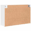 vidaXL Skriňa na topánky 103 x 30 x 67 cm Kompozitné drevo Biela