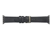 Remienok k hodinkám pre smart hodinky - vesmírna sivá/čierna - pre Apple Watch Hermès Series 9, SE 3, Series 10, Series 11, Series 9, Ultra 2, Ultra 3