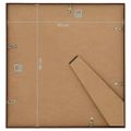 vidaXL Fotorámiky na stenu alebo stôl 5 ks bronzové 40x40 cm MDF