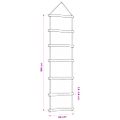 vidaXL Nástenné dekorácie v tvare rebríka 2 ks 30x100cm prírodná vetva