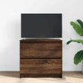 VidaXL TV skrinka Hnedý Dub 60x35x54 cm Drevo