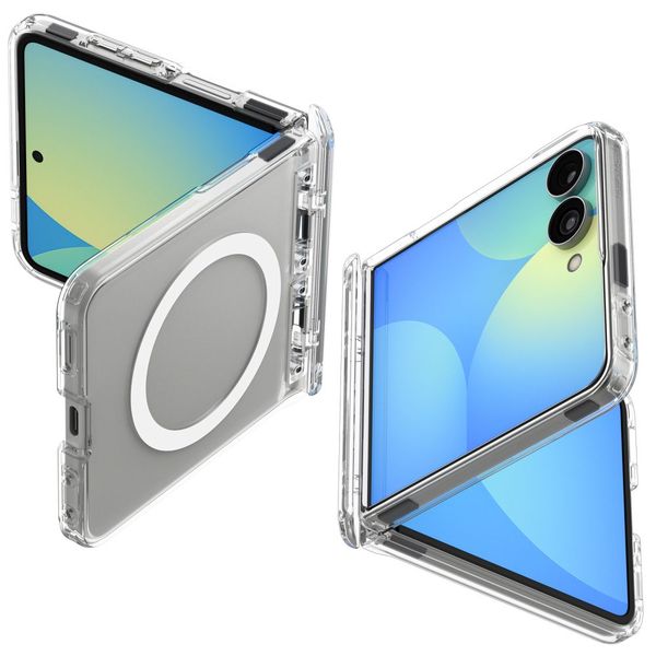 Spigen Ultra Hybrid Pro Magsafe case for Samsung Galaxy Z Flip 8 clear