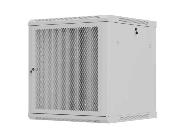 LANBERG NÁSTENNÁ INŠTALAČNÁ SKRIŇA 19'' 12U 600X600 ŠEDÉ PERFOROVANÉ DVERE (PLOCHÉ BALENIE)