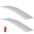 vidaXL Skladacia motocyklistická rampu 340 kg na rampu 2 pcs Hliník