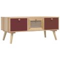 vidaXL Konferenčný stolík so zásuvkami 80x40x35,5 cm kompozitné drevo