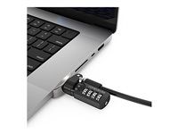 Nástavec zámku bezpečnostného slotu - s kombinovaný zámok - pre Apple MacBook Pro 16 (M1, M2)