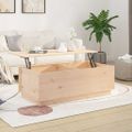 vidaXL Konferenčný stolík 100x50x35 cm borovicový masív