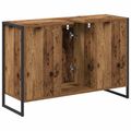 vidaXL Kúpeľňová skriňa Staré drevo 90 x 30 x 60 cm Kompozitné drevo