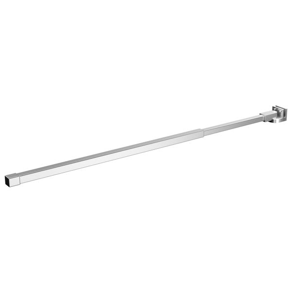 vidaXL Podporné rameno pre sprchový kút 70-120 cm nehrdzavejúca oceľ