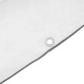 vidaXL Priehľadná plachta s očkami 1x6 m polyetylénová
