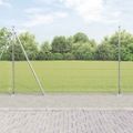vidaXL Zvarené drôtené pletivo s betónovým základom 25 x 1,4 m