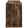 vidaXL Nízka skriňa so zásuvkou Dymová dub 102 x 32 x 48,5 cm