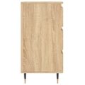vidaXL Nočné stolíky 2 ks dub sonoma 40x35x69 cm kompozitné drevo