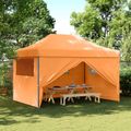 vidaXL Párty stan 279 x 410 x 315 cm Oranžová Oxfordská látka