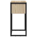 vidaXL Koncový stôl Sonoma 100 x 36 x 75 cm Kompozitné drevo