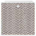 vidaXL skladacie úložné boxy 10 ks hnedá 32x32x32 cm Netkaná textília
