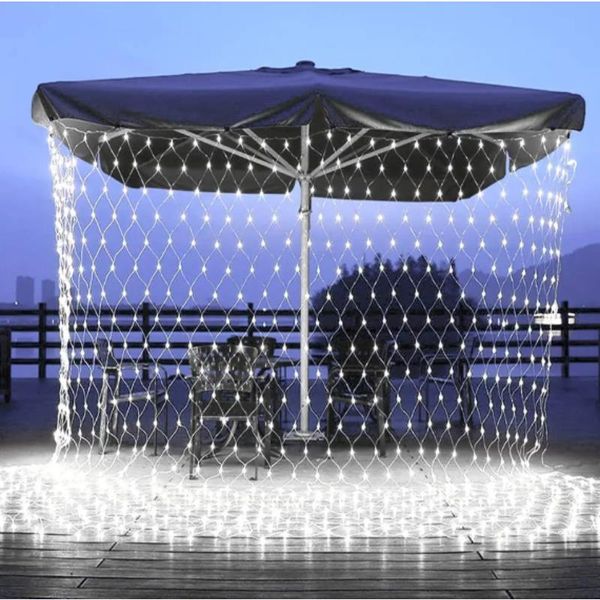 LED CURTAIN (320 LAMPS) 3M x 2M  COLD WHITE