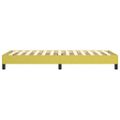 vidaXL Posteľný rám s boxspringom zelený 80x200 cm látka