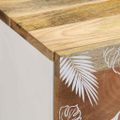vidaXL Nočné skrinky 2 ks 40x33,5x46 cm Masívne drevo Mango