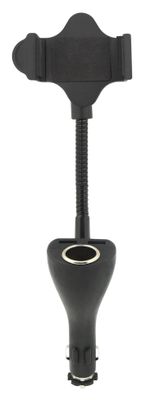 Držák telefónu do zásuvky SPRING 20cm 2xUSB