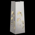 vidaXL Solárne LED svetlo na chodník 2 ks Teplá biela 18 x 18 x 50 cm