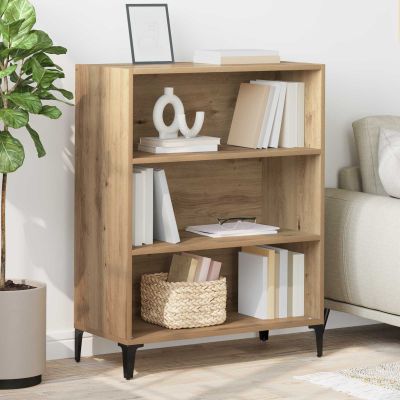 vidaXL Servírovacia skriňa Remeselný dub 69,5 x 32,5 x 90 cm