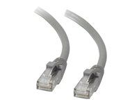 Patch kábel - RJ-45 (M) do RJ-45 (M) - 20 m - UTP - CAT 5e - lisovaný, prevedenie bez hrbolčekov, lícna - sivá