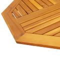 vidaXL Stolová doska 80x80x2,2 cm osemuholník masívna akácia