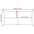 vidaXL Tieniaca plachta 160 g/m² tehlovočervená 2x3,5 m HDPE