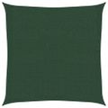vidaXL Tieniaca plachta 160 g/m², tmavozelená 3,6x3,6 m, HDPE