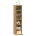 vidaXL CD Skrinka Artisan Dub 21x20x88 cm Engineered Wood