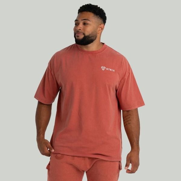 Tričko Oversized Washed Terra - STRIX, veľkosť L