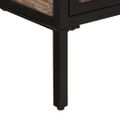 vidaXL Komoda 70x35x70 cm, surový mangový masív