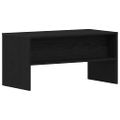 vidaXL TV skrinka Dub čierny 80x40x40 cm Drevo