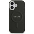 Puzdro Guess Classic Logo MagSafe pre iPhone 17 čierne