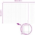 vidaXL Euro plot 1,5 x 10 m Železo potiahnuté PVC Zelená