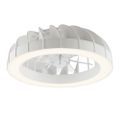 Modee LED okrúhle stropné svietidlo 30W RGB+3CCT 540mm, ventilátor, ovládač (ML-CLRGB-3CCT30W-F2W)