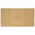 vidaXL Kusové koberce Prírodná 60 x 110 cm Juta