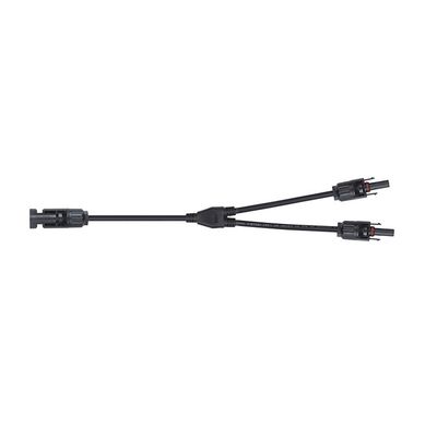 Konektor pre solárny panely MC4 GETI rozbočenie 1x konektor 2x zdierka 30cm