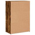 vidaXL Komody 2 ks dymový dub 60x30x84 cm kompozitné drevo