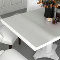 vidaXL Chránič na stôl, matný 100x90 cm, 1,6 mm, PVC
