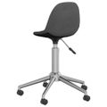 3086063 vidaXL Swivel Dining Chairs 6 pcs Dark Grey Fabric (3x333466)