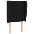 vidaXL Posteľný rám boxspring s matracom čierny 80x200 cm látka